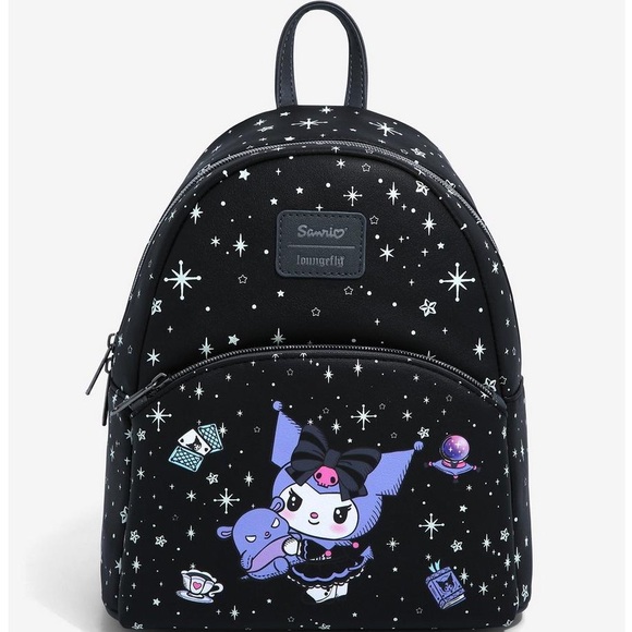 Loungefly Handbags - Loungefly Kuromi Crystal Ball Glow-In-The-Dark Mini Backpack